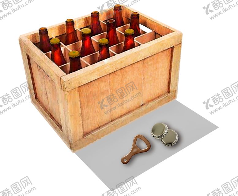 编号：10479010111129481450【酷图网】源文件下载-实木酒箱