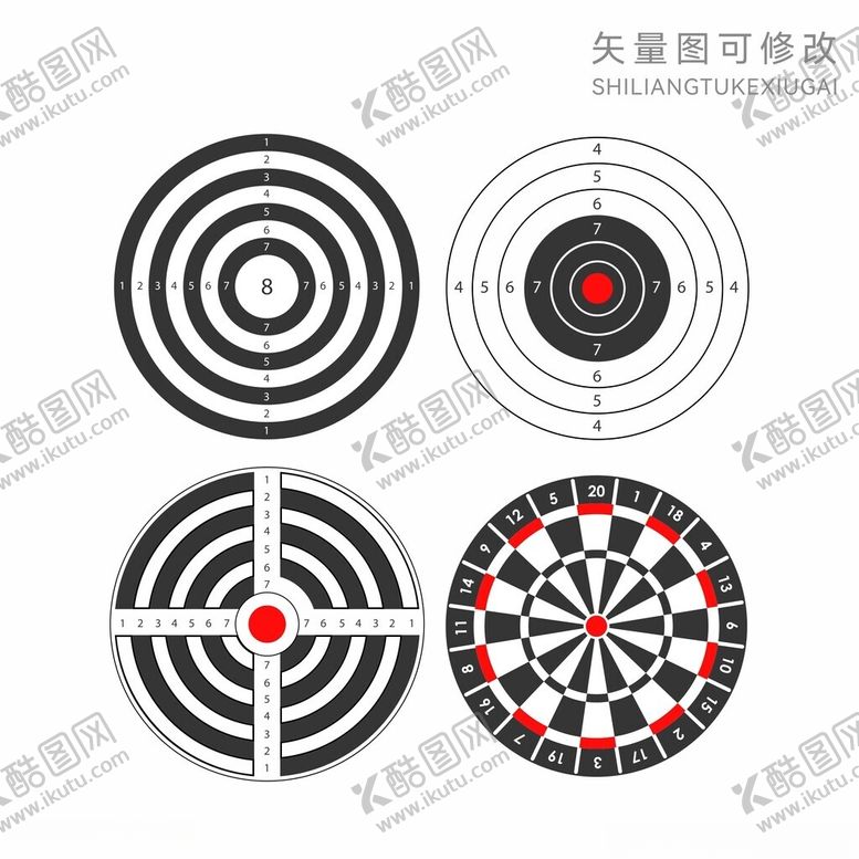 编号：51904201270902094729【酷图网】源文件下载-靶心