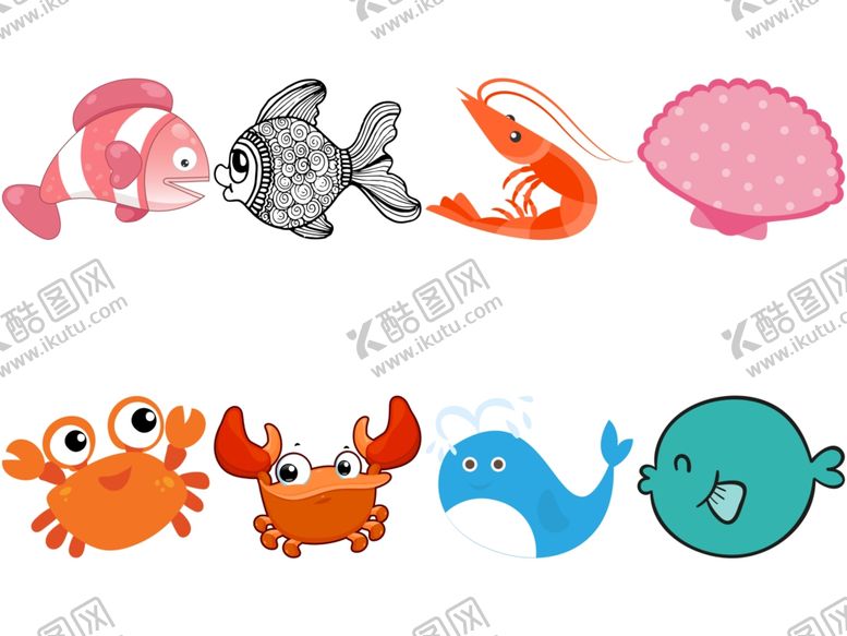 编号：83596704172218163232【酷图网】源文件下载-海洋生物