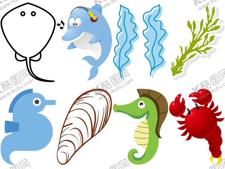 编号：75016509251925049472【酷图网】源文件下载-海洋生物