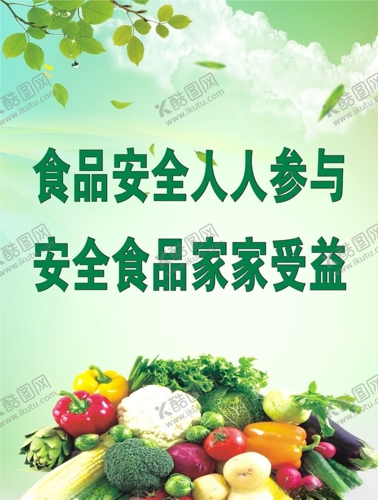 编号：25295110250046551583【酷图网】源文件下载-食品宣传海报食品安全墙画