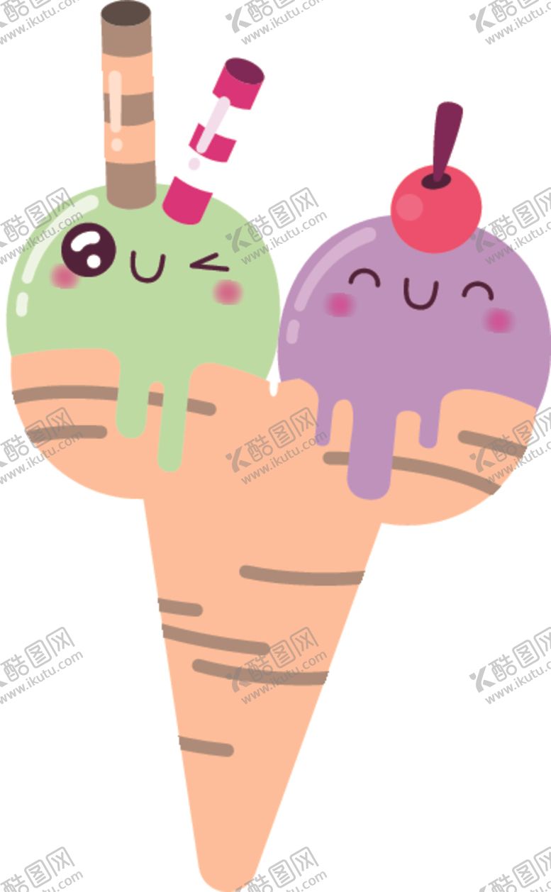 编号：76264209161128451189【酷图网】源文件下载-可爱食物