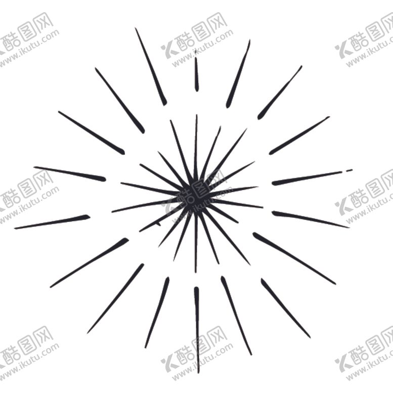 编号：93877007091137045083【酷图网】源文件下载-扩散线条简笔图案