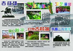 景区展板设计