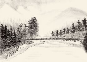 水墨画