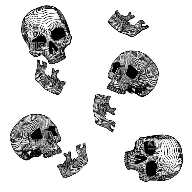 编号：93018911301115354160【酷图网】源文件下载-骷髅