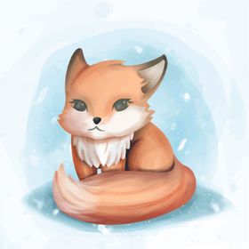 水彩动物