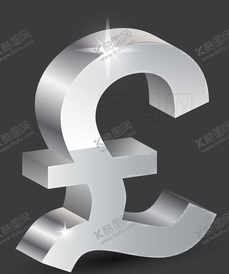 编号：58330505101801048655【酷图网】源文件下载-英镑标志