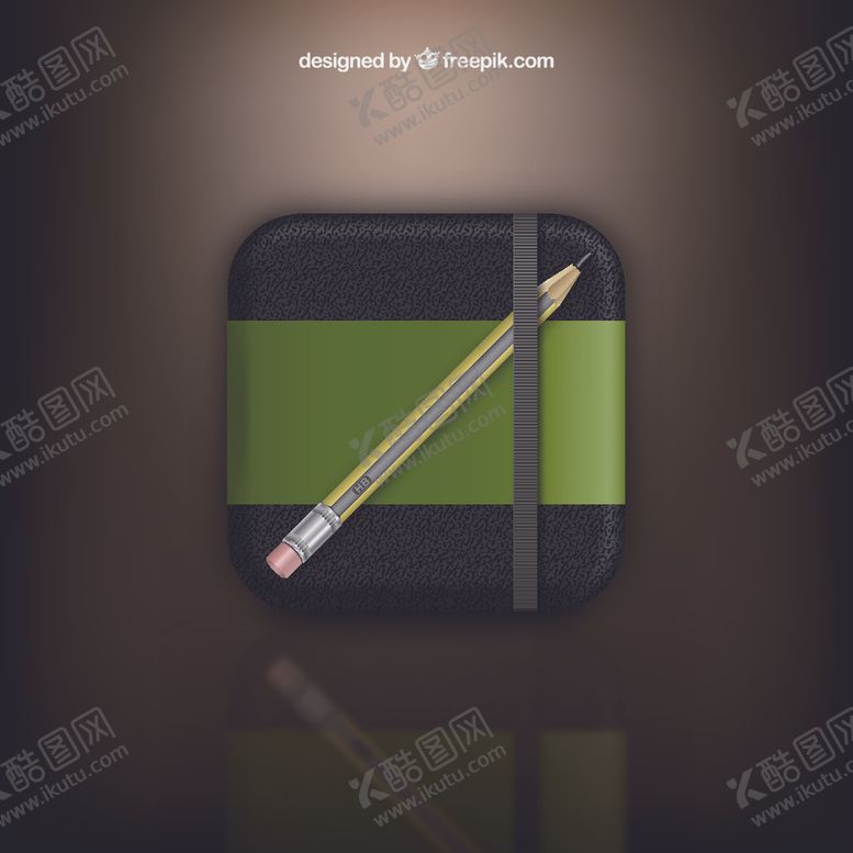 编号：60336003140406386707【酷图网】源文件下载-记事本图标
