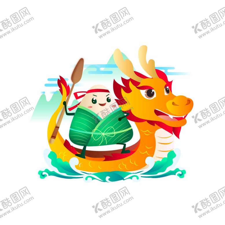 编号：44914212051359401893【酷图网】源文件下载-手绘粽子