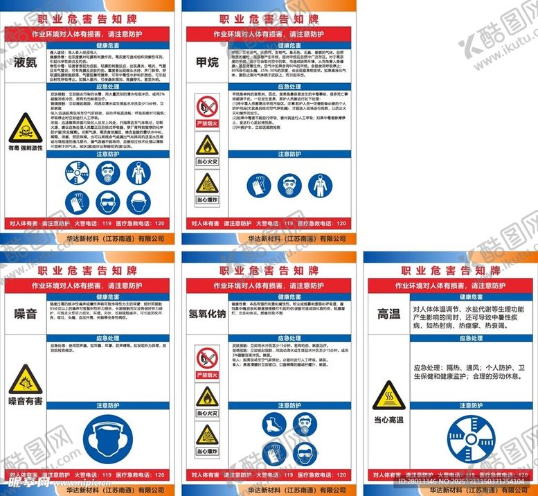 编号：93341512192035445984【酷图网】源文件下载-职业危害告知牌