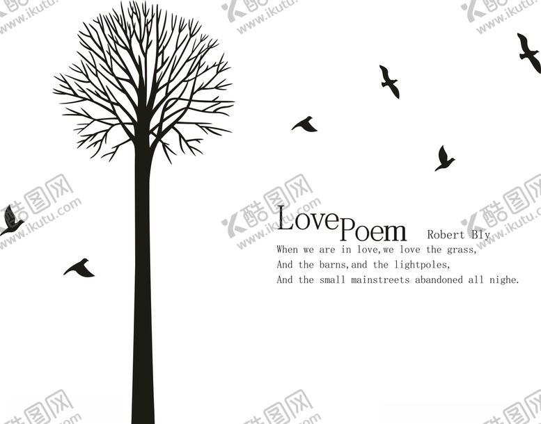 编号：69763510292245477372【酷图网】源文件下载-树木小鸟