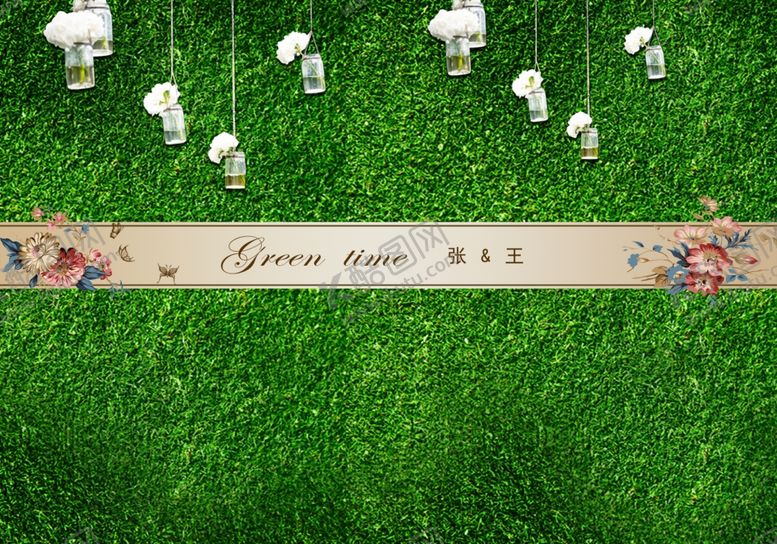 编号：29134809250107496822【酷图网】源文件下载-森系婚礼