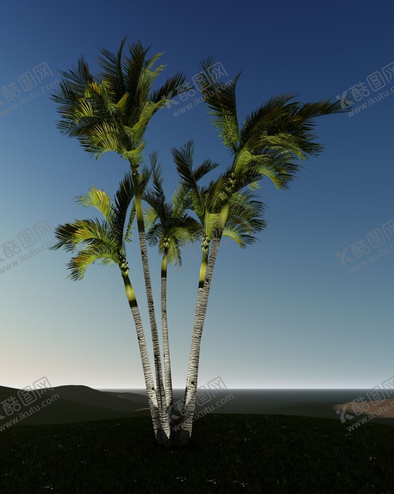 编号：88612309200813418220【酷图网】源文件下载-灯光树夜景树素材灯光树素材