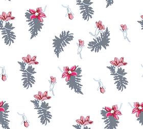 数码印花喇叭花