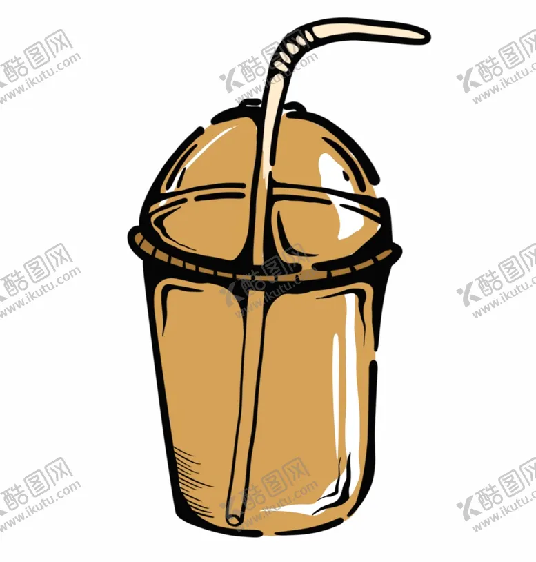 编号：57839605120821558256【酷图网】源文件下载-手绘奶茶