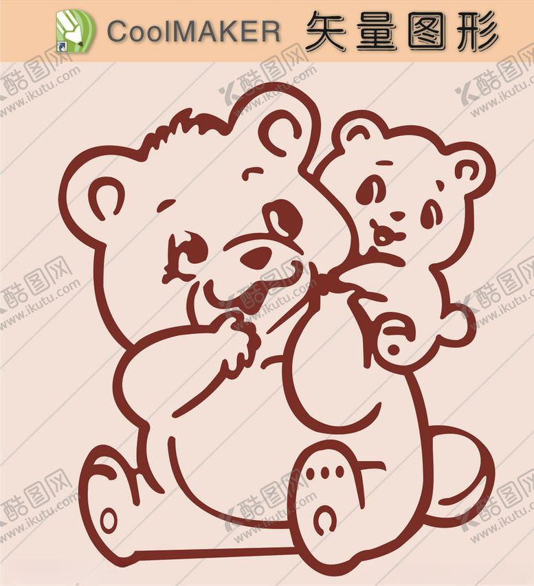 编号：64180407061312377743【酷图网】源文件下载-动物剪纸简洁手绘手绘画