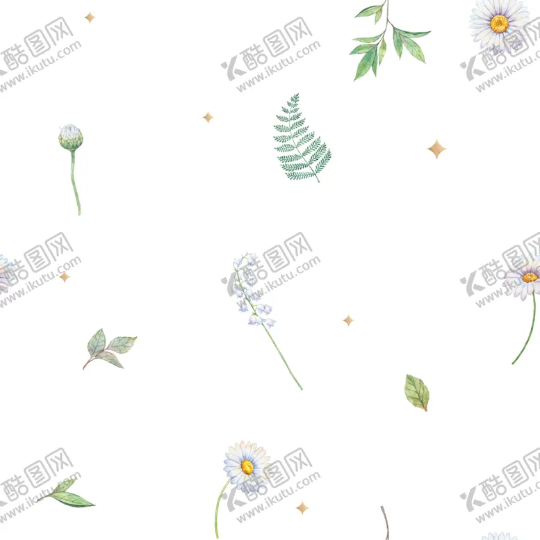 编号：22306402021934091624【酷图网】源文件下载-花草图案