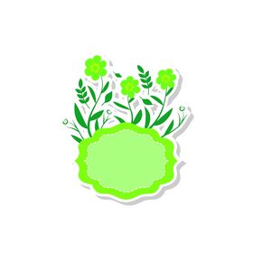 花素材鲜朵小清新朵朵底纹