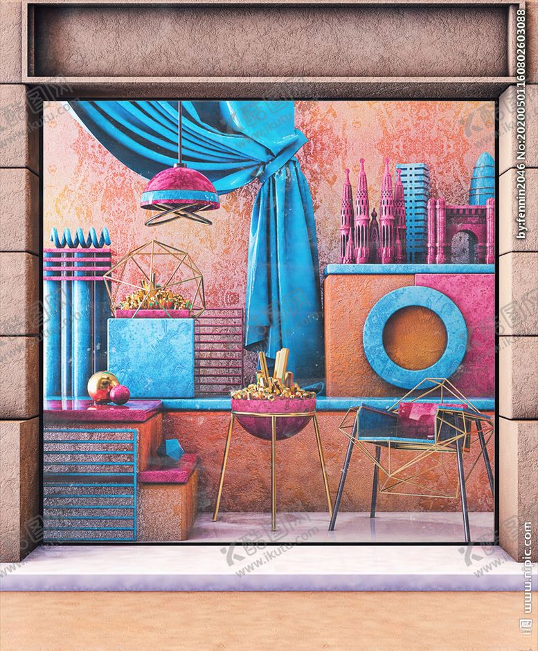 编号：17486310102123507189【酷图网】源文件下载-C4D特效设计科幻场景