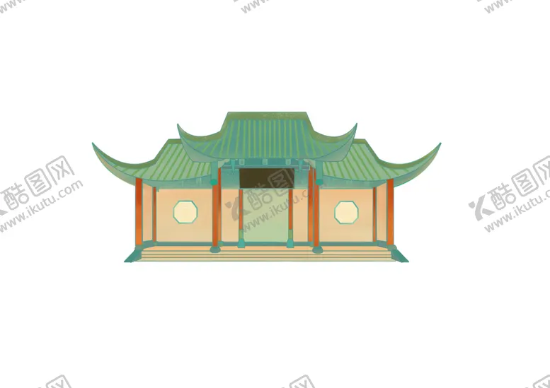 编号：28444701292142421970【酷图网】源文件下载-国潮建筑