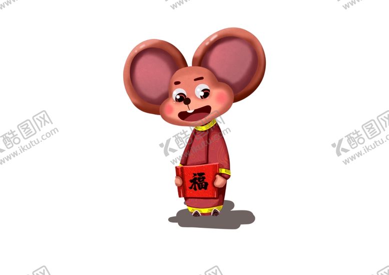 编号：79794807090401007590【酷图网】源文件下载-鼠年卡通形象