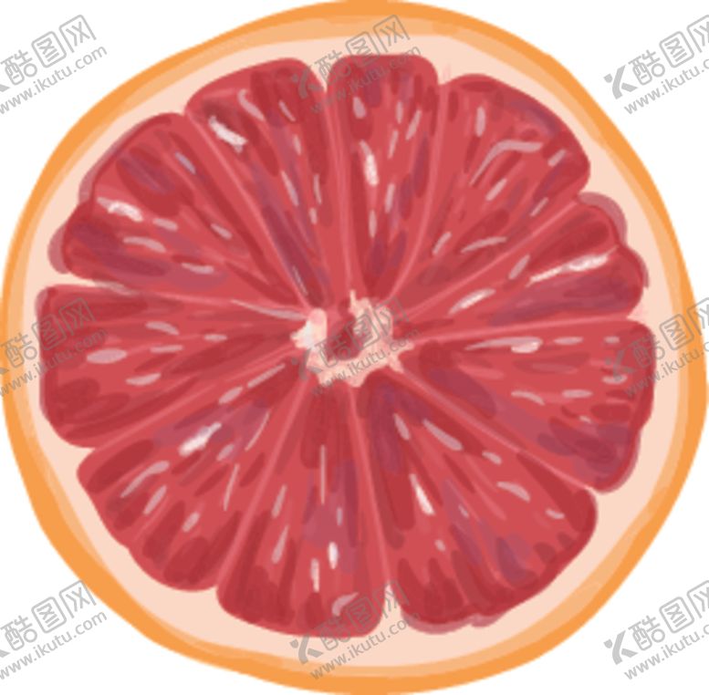 编号：40281110251636426761【酷图网】源文件下载-夏日水果水彩插画