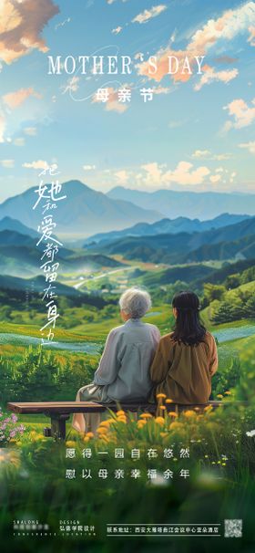 母亲节温馨海报
