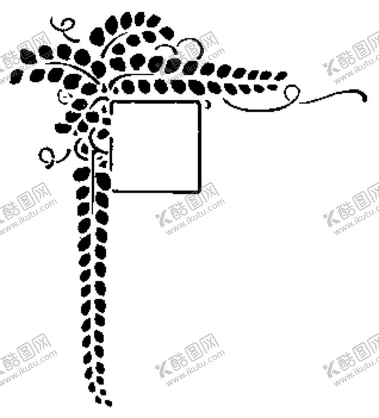 编号：22345105100125514189【酷图网】源文件下载-镂空花图案