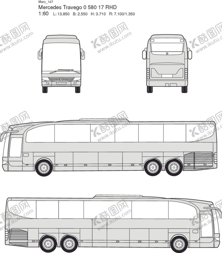 编号：83747309210758549509【酷图网】源文件下载-手绘客运汽车
