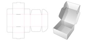 方形纸箱模切