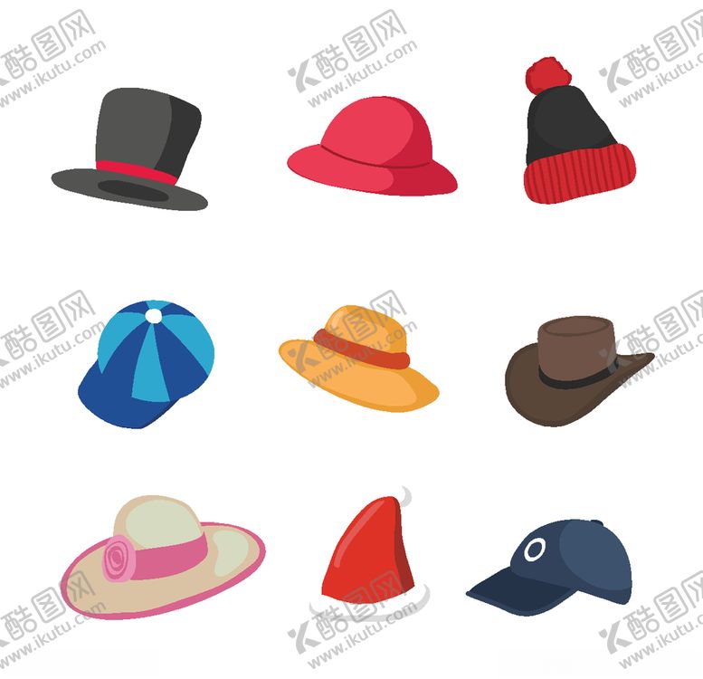 编号：88866206181342585795【酷图网】源文件下载-帽子