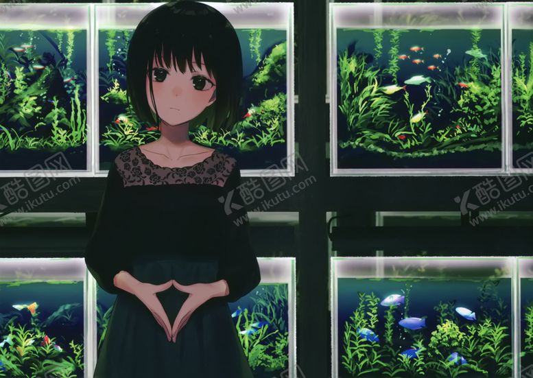 编号：49573609172055432254【酷图网】源文件下载-彩色动漫人物插画背景