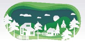 立体创意卡通插画