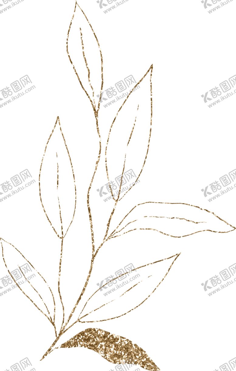 编号：48372505160438501340【酷图网】源文件下载-北欧小清新水彩植物图案