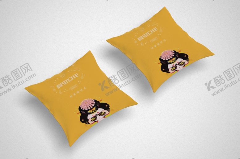 编号：91356609280953281181【酷图网】源文件下载-抱枕展示样机