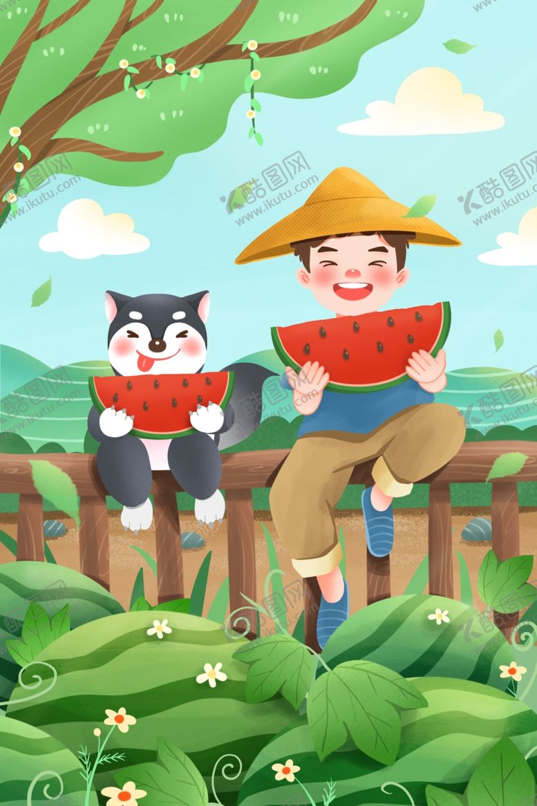 编号：99708301182044486248【酷图网】源文件下载-立夏插画