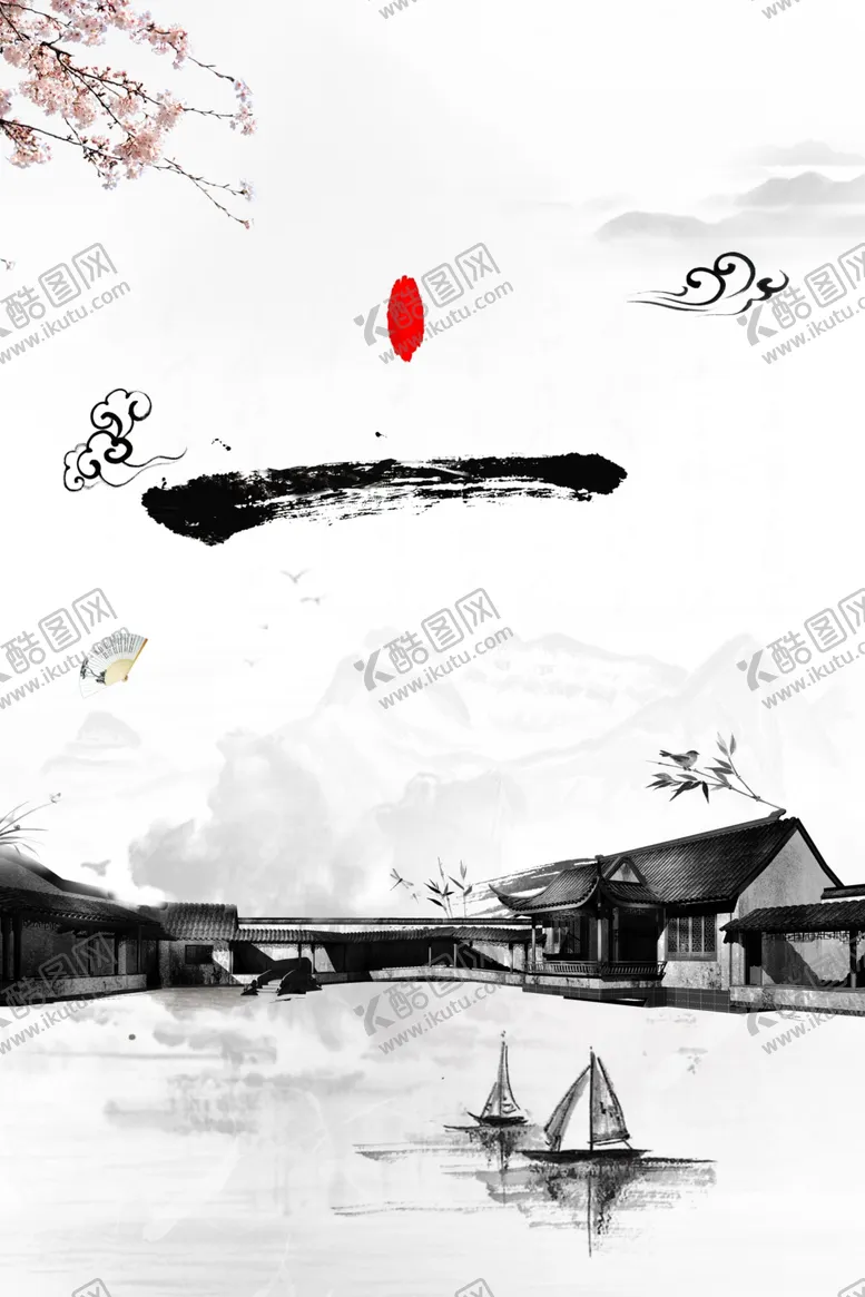 编号：82318304221343434390【酷图网】源文件下载-水墨画