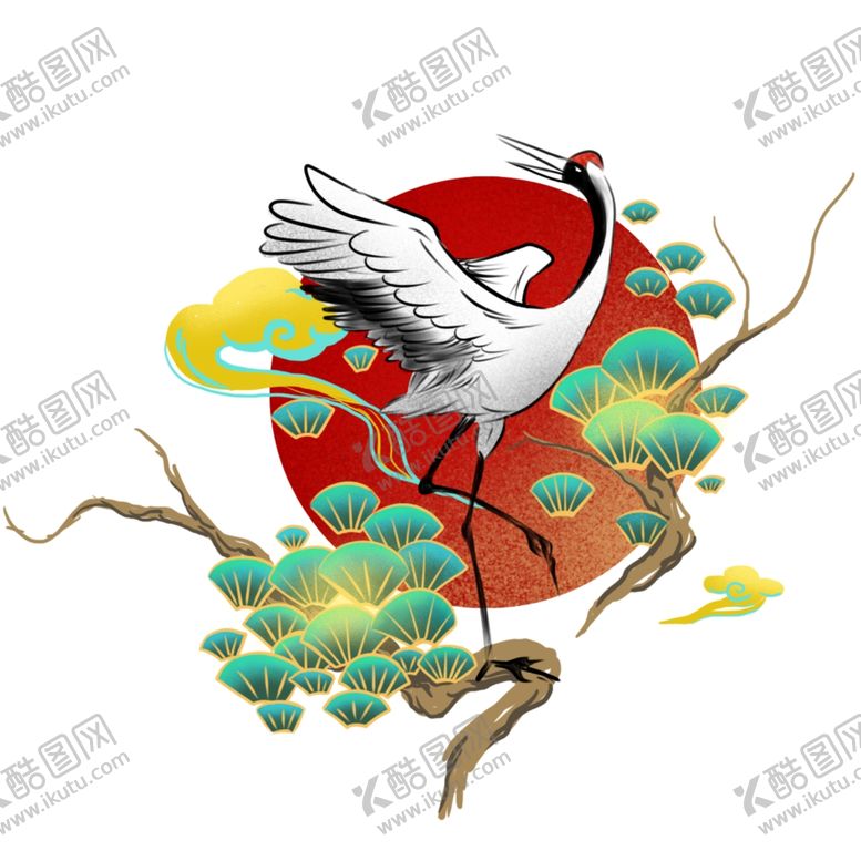 编号：23397210020756524583【酷图网】源文件下载-飞鹤