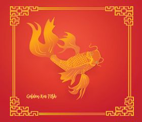鱼纹中国风中式