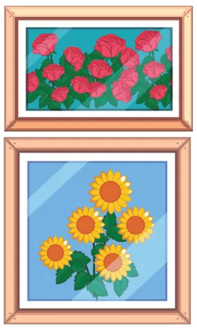 花背景