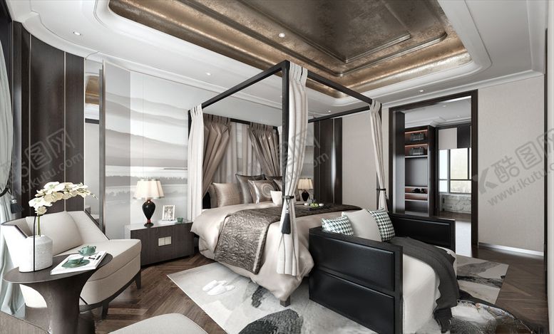 编号：47041509161026305810【酷图网】源文件下载-后现代卧室