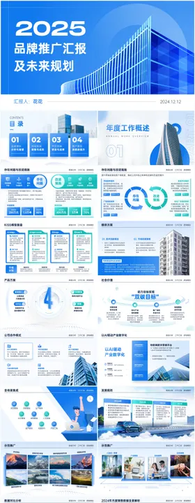 项目汇报工作总结PPT