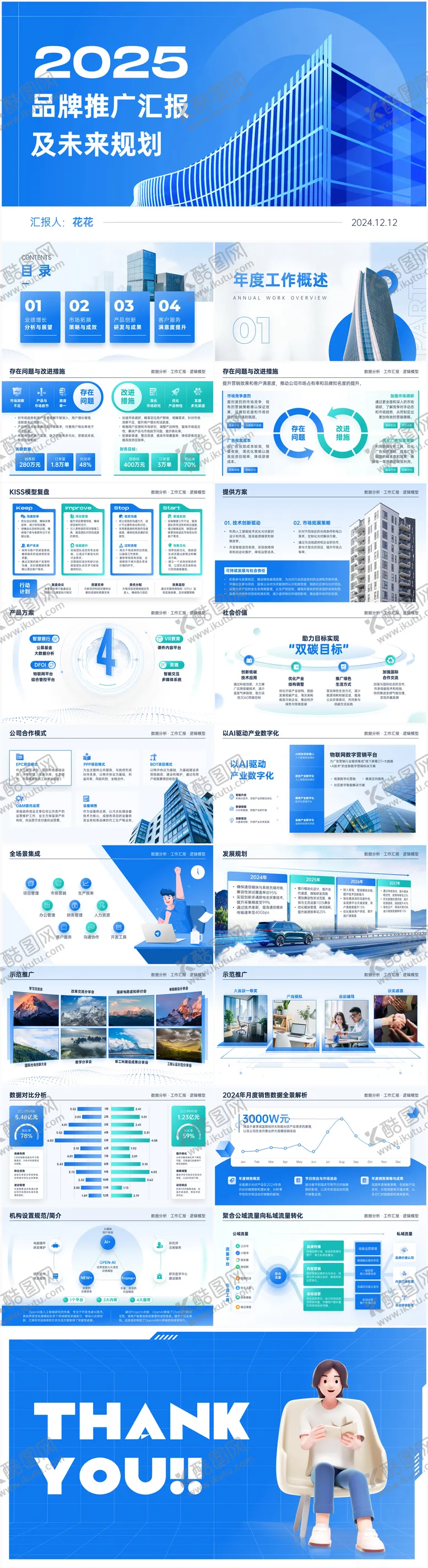 编号：53020305050817473857【酷图网】源文件下载-项目汇报工作总结PPT
