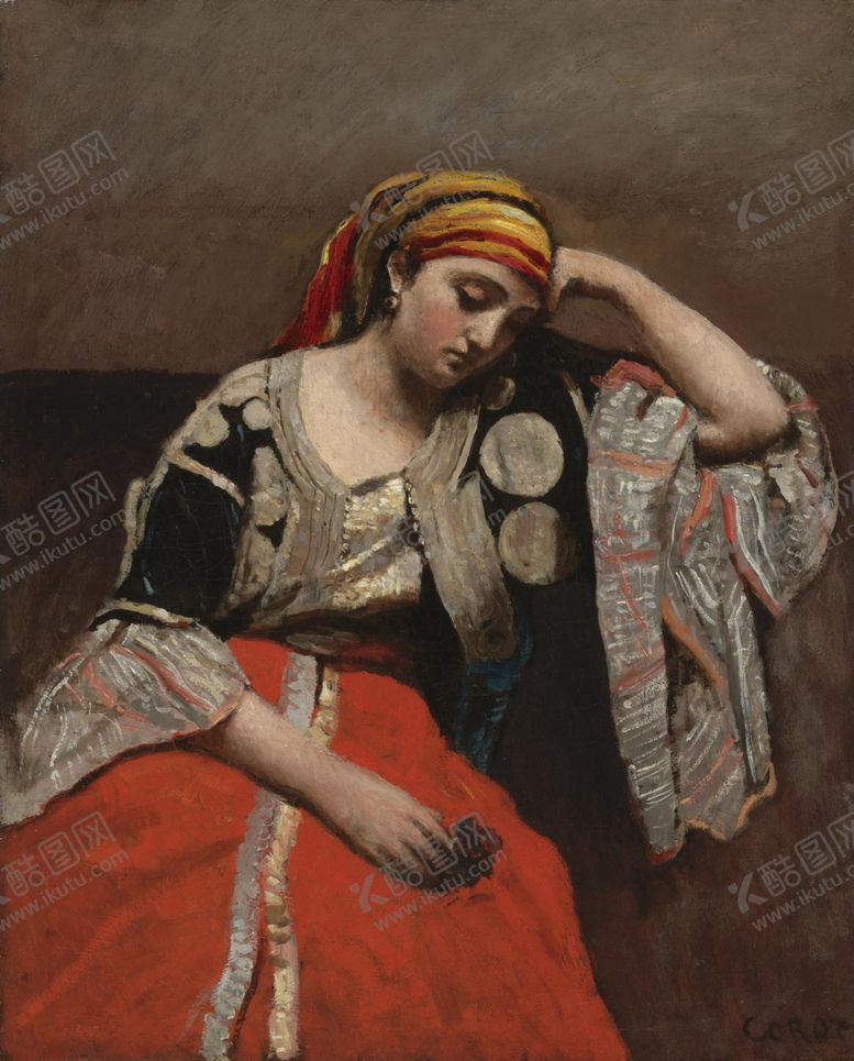 编号：55726410131036218439【酷图网】源文件下载-复古写实主义人物绘画