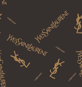 字母黑圣罗兰YSL