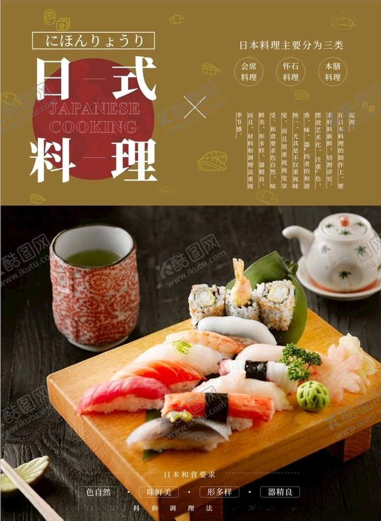 编号：61768610070005027947【酷图网】源文件下载-日本料理