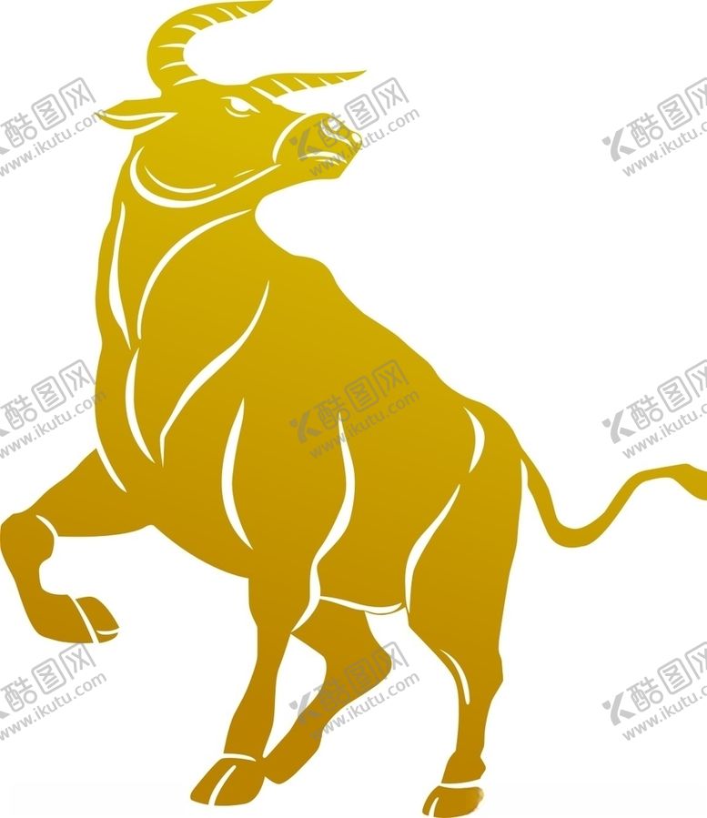 编号：93985005070224457327【酷图网】源文件下载-2021牛年新年金牛