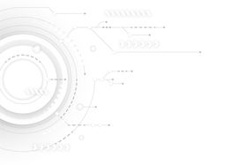 白色科技感背景
