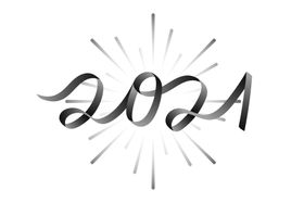 2021新年数字标题PNG